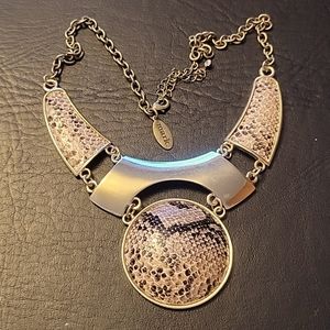 mark. by Avon, faux snake skin choker necklace